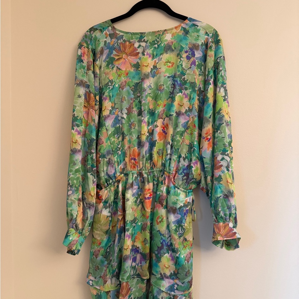 Zara Multicolor Floral dress - Picture 3 of 3